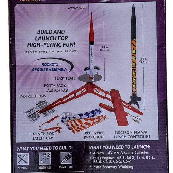 Estes Tandem-X Launch Set (Amazon and Crossfire ISX) - Picture 3 of 8